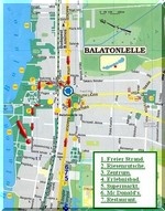 Balatonlelle Karte